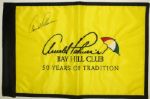 Palmer Limited Edition Bay Hill Signed Flag - JSA