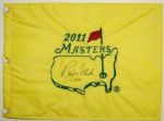 2011 Masters Flag Signed by Ray Floyd - 1976 Masters Win Notation-JSA