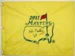 2011 Masters Flag Signed by Bob Goalby-w/year of victory 68 notation