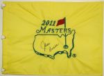 2011 Masters Flag Signed by Jack Burke - JSA