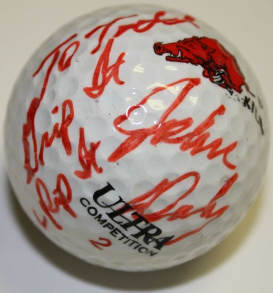 John Daly Signed Personal Razorback, British Open Championship Golf Ball