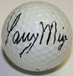 Larry Mize Signed Golf Ball - 1987 Masters Champ- JSA