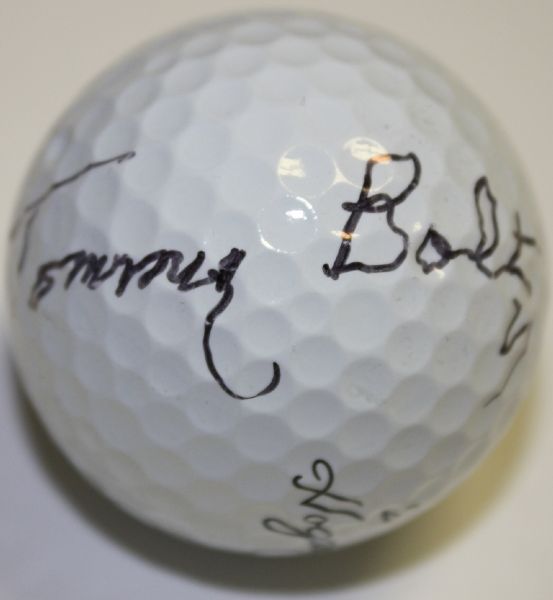Hall of Fame Tommy Bolt Signed Personal (T. Bolt) Golf Ball - 1958 US Open Champ - Deaceased 2008