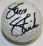 Steve Stricker Signed Golf Ball #1 Ranked US Player, Ryder Cup Star
