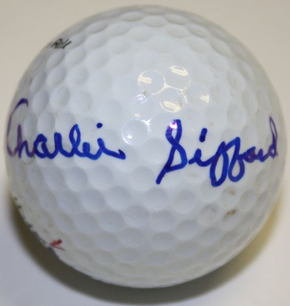 Hall of Famer Charlie Sifford Signed Golf Ball