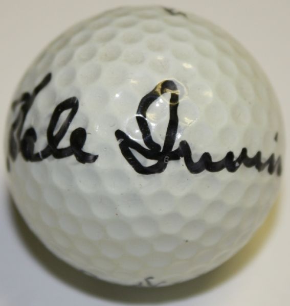 Hall of Famer Hale Irwin Signed Personal (Titleist #8) Golf Ball - 3X US Open Champ