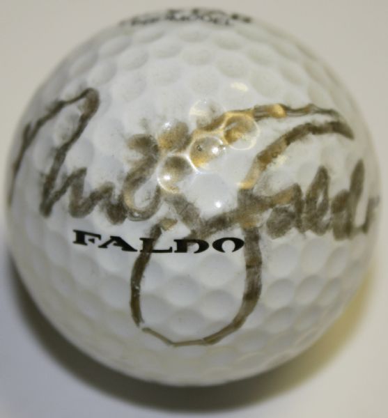 Hall of Fame Nick Faldo Signed Personal (Faldo) Golf Ball - 3x Masters Champ - JSA