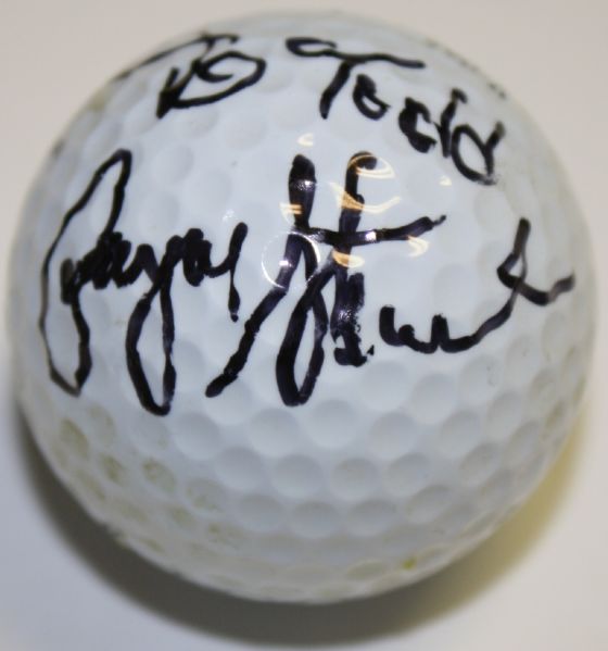 Hall of Famer Payne Stewart Signed Top Flite Practice Ball - 3x Major Winner - Deceased 1999 - JSA