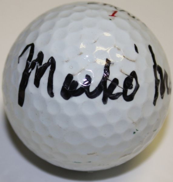 Mark OMeara Signed Golf Ball - 1998 Masters & British Champ