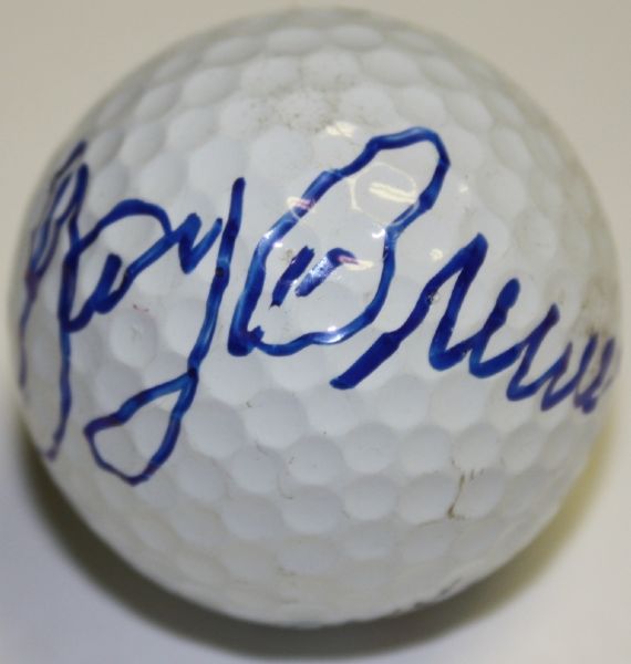 Gay Brewer Signed Golf Ball - 1967 Masters Champ - Deceased 2007