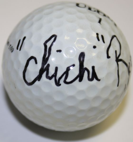 Hall of Fame Chi Chi Rodriguez Signed Golf Ball