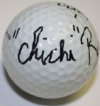 Hall of Fame Chi Chi Rodriguez Signed Golf Ball
