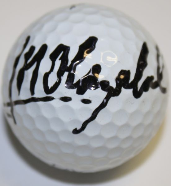 Hall of Fame Jose Maria Olazabal Signed Golf Ball - 2x Masters Champ