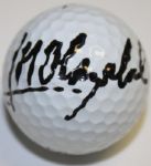 Hall of Fame Jose Maria Olazabal Signed Golf Ball - 2x Masters Champ