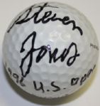 Steve Jones Signed Golf Ball w/Notation 1996 US Open 