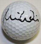Mike Weir Signed Personal Golf Ball - 2003 Masters Champ