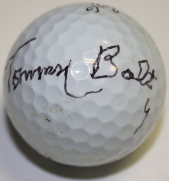 Hall of Fame Tommy Bolt Signed Personal (T. Bolt) Golf Ball - 1958 US Open Champ