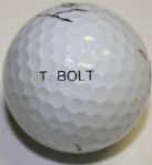 Hall of Fame Tommy Bolt Signed Personal (T. Bolt) Golf Ball - 1958 US Open Champ