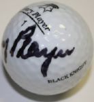 Hall of Fame Gary Player Signed Personal (Black Knight) Golf Ball - 3x Masters Champ