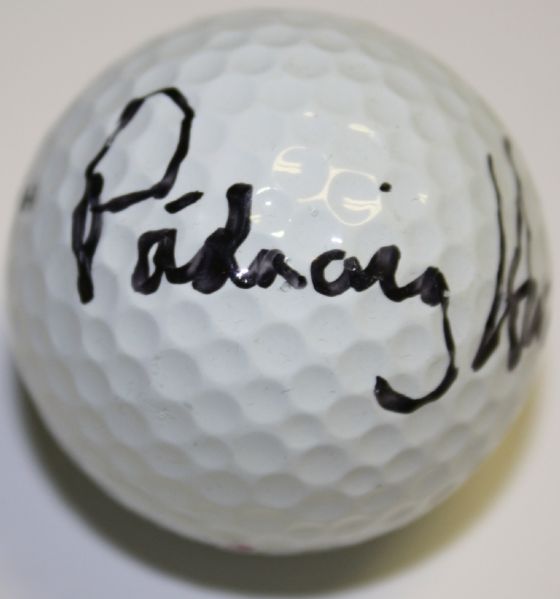 Padraig Harrington Signed Golf Ball - British & PGA Champ