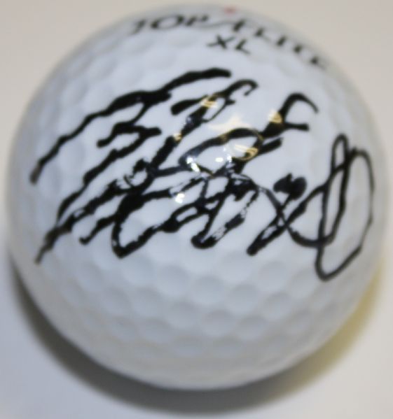 Hall of Famer Isao Aoki Signed Golf Ball