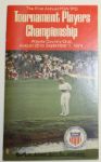 1974 Inaugural T.P.C. Program - Seldom Seen - Jack Nicklaus Champ 