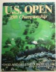1985 US Open Program - Oakland Hills - Andy North Champ