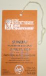 1990 US Open Sunday Ticket