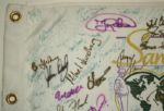 1996 Gene Sarazen World Open Flag Singed by ENTIRE FIELD Including Payne Stewart, Jack Nicklaus, etc. - JSA