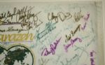 1996 Gene Sarazen World Open Flag Singed by ENTIRE FIELD Including Payne Stewart, Jack Nicklaus, etc. - JSA