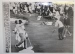 Jack Nicklaus Wire Photo Winning Putt 1966 Masters