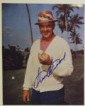 Sam Snead Signed 8x10 Photo - Holding Golf Ball