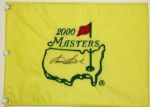 Sam Snead Signed 2000 Masters Flag-Clean Autograph-JSA Certified