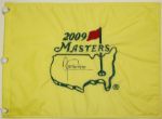 Angel Cabrera Signed 2009 Masters Flag
