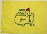 Trevor Immelman Signed 2008 Masters Flag