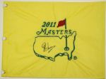 Charl Schwartzel Signed 2011 Masters Flag
