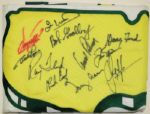 Multi Signed Master House Flag with Palmer and Nicklaus - JSA
