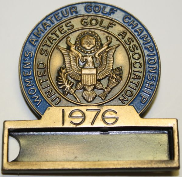 1976 USGA Womens Amateur Contestant Badge