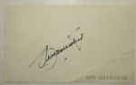 1988 Course Flag British Open 11th Hole Flag- w/Seve Ballesteros Cut Signature