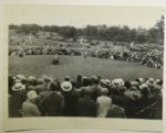 1928 Wire Photo - Bobby Jones Missed Putt That Forced Playoff - 1928 US Open