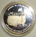 2009 Masters Commemorative Coin #10-Depicts 13th Hole