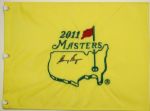 Gary Player Signed 2011 Masters Flag
