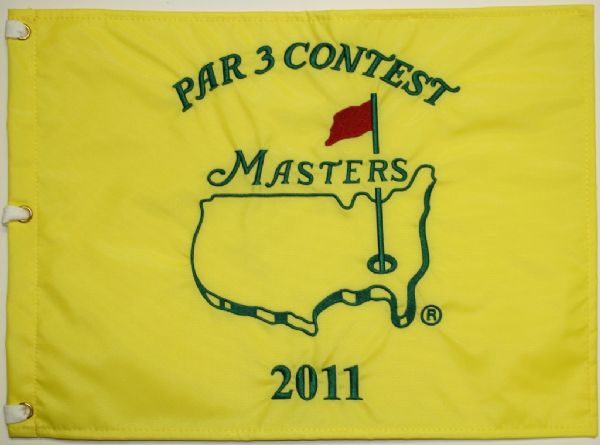 2011 Masters Par 3 Embroidered Pin Flag