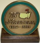 2011 Masters 75th Anniversary Medallion