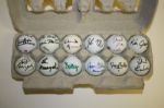 Lot of 12 Signed Golf Balls #1