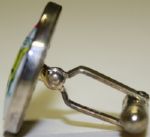 Set of Masters Cufflinks - White Golf Ball - 925 Sterling