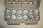 Lot of 12 Signed Golf Balls #6