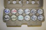 Lot of 12 Signed Golf Balls #7