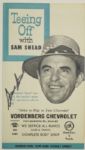Sam Snead Signed Teeing Off with Sam Snead Booklet - Vordenberg Chevrolet