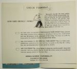 Sam Snead Signed 'Teeing Off with Sam Snead' Booklet - Vordenberg Chevrolet